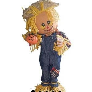 Vintage Halloween Holiday Creations Animated Scarecrow